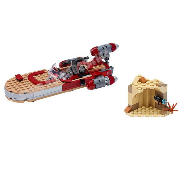 new arrivlas luke's x-34 sorosuub landspeeder 300pcs moc series building blocks brick sapce toys wars diy gifts for children
new arrivlas luke's x-34 sorosuub landspeeder 300pcs moc series building blocks brick sapce toys wars diy gifts for children