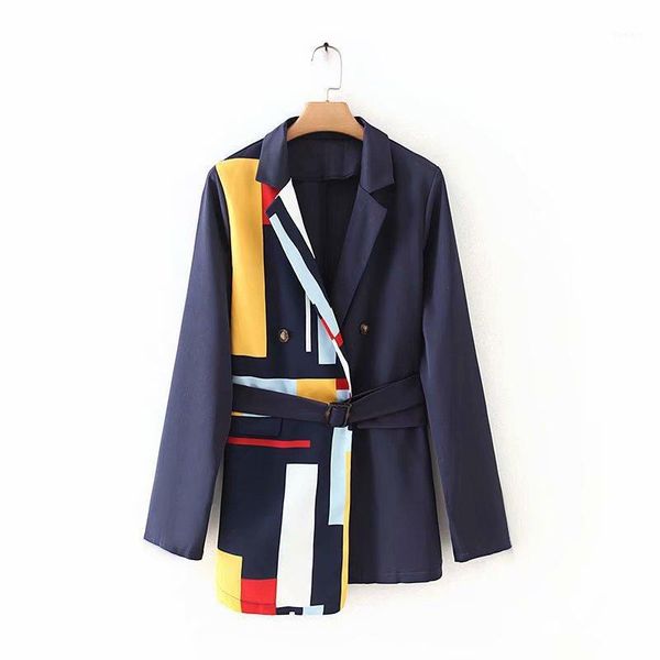office lady blazer dress spring clothes women patchwork single breasted notched fashion womens jackets and coats sashes blazer1, White;black
office lady blazer dress spring clothes women patchwork single breasted notched fashion womens jackets and coats sashes blazer1, White;black
