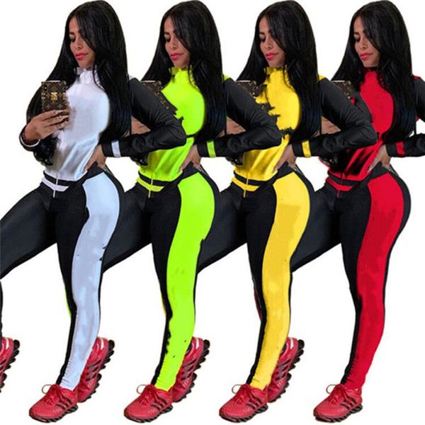 women plus size fall winter clothing jacket+leggings 2 piece set outfits s-3xl outerwear jogging suit panelled trackuist casual clothes 1634, Black;gray
women plus size fall winter clothing jacket+leggings 2 piece set outfits s-3xl outerwear jogging suit panelled trackuist casual clothes 1634, Black;gray
