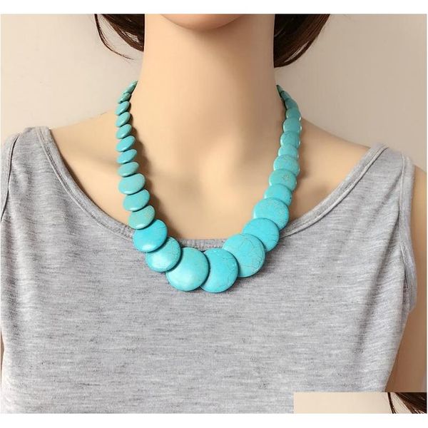 shipping new simple choker turquoise stone fashion necklace, two colors cute design necklace 2nwi6, Silver
shipping new simple choker turquoise stone fashion necklace, two colors cute design necklace 2nwi6, Silver