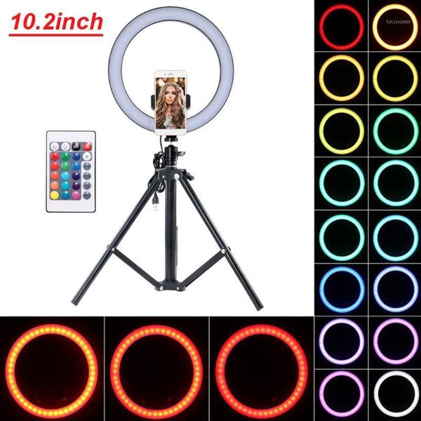 flash heads 10inch 16color pography led selfie ring light dimmable camera phone lamp with stand tripods for makeup video live studio1
flash heads 10inch 16color pography led selfie ring light dimmable camera phone lamp with stand tripods for makeup video live studio1