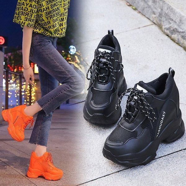 new autumn breathable women casual shoes fashion high heels women wedges heels sneakers 11 cm thick sole trainers platform shoes1, Black
new autumn breathable women casual shoes fashion high heels women wedges heels sneakers 11 cm thick sole trainers platform shoes1, Black