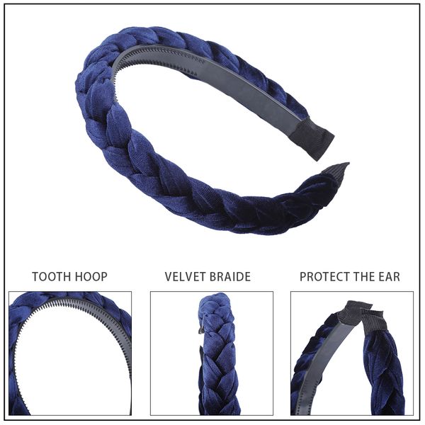hair accessories wide shiny weaving hairbands braided headband hair hoop fashion hair bands bezel headdress, Black;brown
hair accessories wide shiny weaving hairbands braided headband hair hoop fashion hair bands bezel headdress, Black;brown