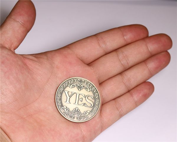 christmas gift metal badge bronze commemorative coin retro collection gift yes or no lucky decision coin ing
christmas gift metal badge bronze commemorative coin retro collection gift yes or no lucky decision coin ing