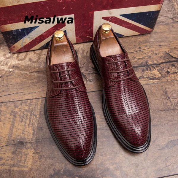 misalwa red british casual men oxford dress shoe thick sole brogue wedding barber shoes tendy stylish office pu leather shoes1, Black
misalwa red british casual men oxford dress shoe thick sole brogue wedding barber shoes tendy stylish office pu leather shoes1, Black