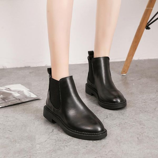 elastic band slip on ankle boots for women shoes woman black leather boots platform square low heels plus size ladies1
elastic band slip on ankle boots for women shoes woman black leather boots platform square low heels plus size ladies1