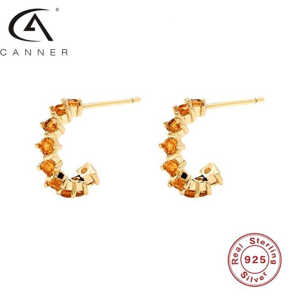 stud canner 925 silver earrings c shape s925 sterling plata piercing ear rings fashion trendy women female luxury pendientes, Golden;silver
stud canner 925 silver earrings c shape s925 sterling plata piercing ear rings fashion trendy women female luxury pendientes, Golden;silver