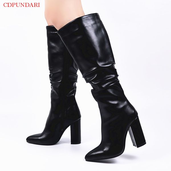 pointed toe black knee high boots women high heels boots ladies autumn winter long shoes woman botas invierno mujer
pointed toe black knee high boots women high heels boots ladies autumn winter long shoes woman botas invierno mujer