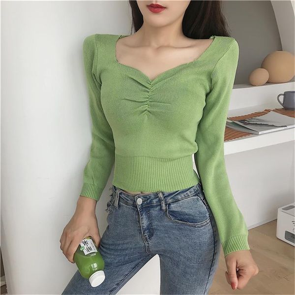 women's sweaters women 2021 autumn vintage v-neck slim pullover ice silk knitted clothes lady soft warm long sleeve thin sweater, White;black
women's sweaters women 2021 autumn vintage v-neck slim pullover ice silk knitted clothes lady soft warm long sleeve thin sweater, White;black