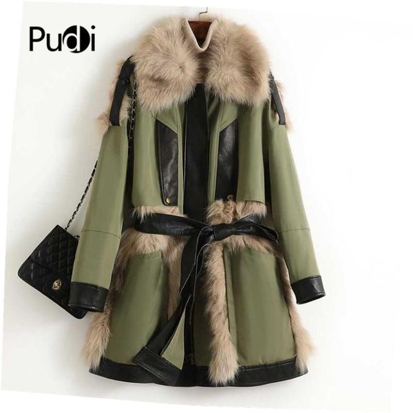women's fur & faux pudi women real sheepskin with coat jacket lady female fashion winter warm over size natural sheep coats parka a4017, Black
women's fur & faux pudi women real sheepskin with coat jacket lady female fashion winter warm over size natural sheep coats parka a4017, Black