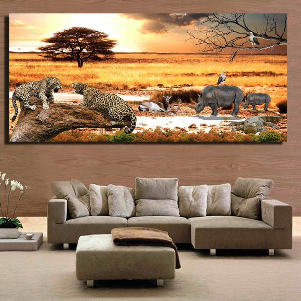 african grassland sunset landscape posters and prints-cheetah and rhinoceros paintings for living room wall-animals pictures
african grassland sunset landscape posters and prints-cheetah and rhinoceros paintings for living room wall-animals pictures