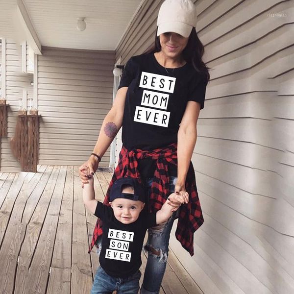 family matching outfits 1pc mom ever son mommy and me mother kid shirt short sleeve tshirts children look 1, Blue
family matching outfits 1pc mom ever son mommy and me mother kid shirt short sleeve tshirts children look 1, Blue
