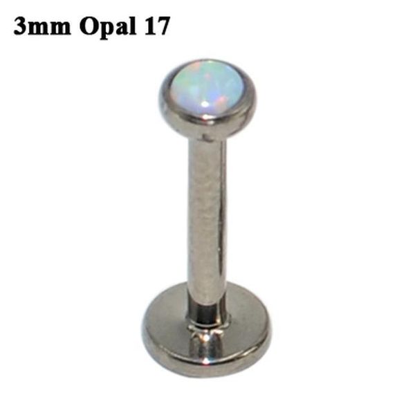 1pc g23 titanium internal thread opal stone labret monroe lip stud ring opal ear cartilage tragus helix earring piercing jewelry q bbynkr, Silver
1pc g23 titanium internal thread opal stone labret monroe lip stud ring opal ear cartilage tragus helix earring piercing jewelry q bbynkr, Silver