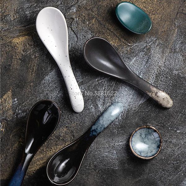 ceramic ramen spoon bubble noodles spoon small dessert eating congee japanese and korean tableware
ceramic ramen spoon bubble noodles spoon small dessert eating congee japanese and korean tableware