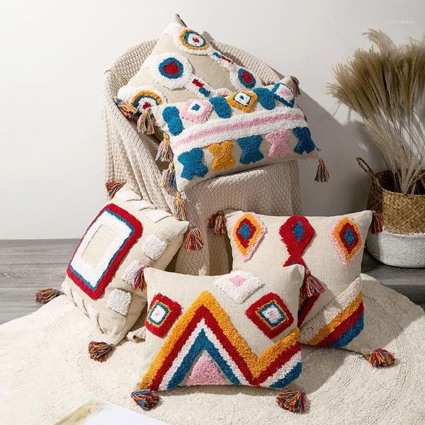 cushion/decorative pillow geometric handmade 3d embroidery flower cushion cover with tasssels bohemian colorful pilllowcase 3 size1
cushion/decorative pillow geometric handmade 3d embroidery flower cushion cover with tasssels bohemian colorful pilllowcase 3 size1