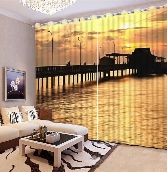 custom 3d stereoscopic curtains for living room sunset view of the lake blackout curtains for the bedroom modern curtain
custom 3d stereoscopic curtains for living room sunset view of the lake blackout curtains for the bedroom modern curtain