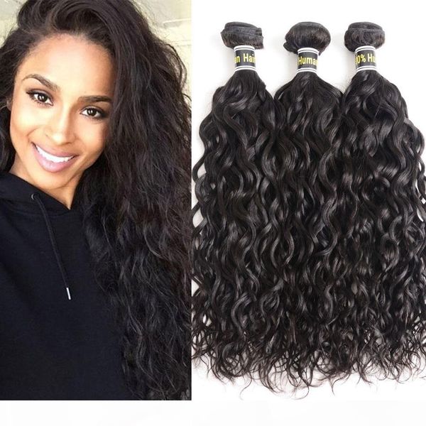 brazilian human hair water wave bundles 100% unprocessed brazilian virgin hair water wave 3 bundles natural color sale, Black
brazilian human hair water wave bundles 100% unprocessed brazilian virgin hair water wave 3 bundles natural color sale, Black