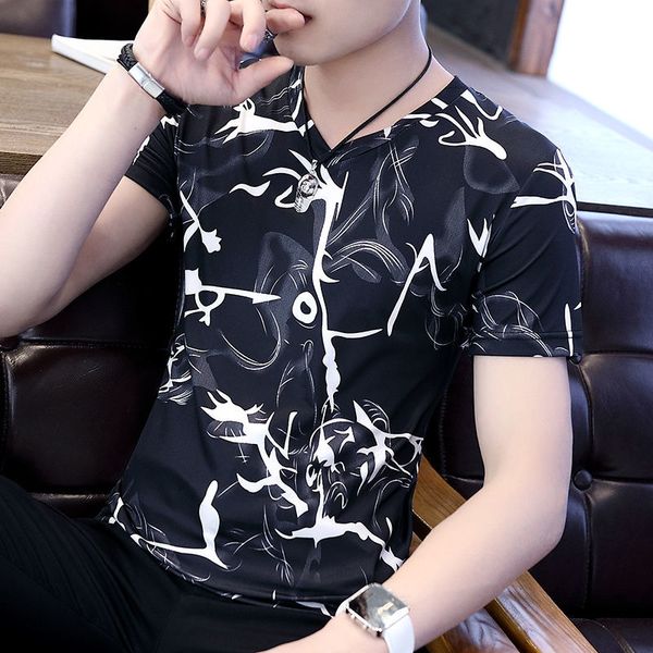 summer men's t-shirt printing cotton t-shirts slim fit brand clothing o-neck short sleeve t shirt men kg-157, White;black
summer men's t-shirt printing cotton t-shirts slim fit brand clothing o-neck short sleeve t shirt men kg-157, White;black