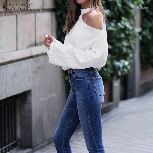 off shoulder shirts 2020 zanzea women and blouses office lady work chic shirts solid tunic blusas chemise plus size1, White
off shoulder shirts 2020 zanzea women and blouses office lady work chic shirts solid tunic blusas chemise plus size1, White