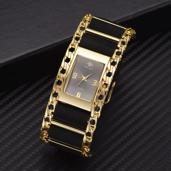 luxury luxury gold bracelet quartz clock wrist watches for women fashion stainless steel creative dress watch relogio feminino fashion desig, Slivery;brown
luxury luxury gold bracelet quartz clock wrist watches for women fashion stainless steel creative dress watch relogio feminino fashion desig, Slivery;brown