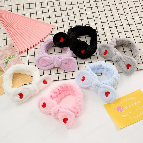 new fashion women headband soft wash face hair holder hairbands fleece big bow knot love headwear turban hair accessories, Silver
new fashion women headband soft wash face hair holder hairbands fleece big bow knot love headwear turban hair accessories, Silver