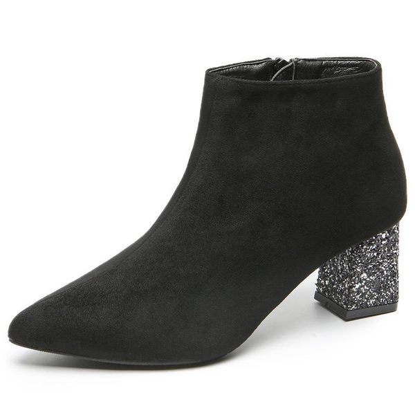 women boots high heels shoes round toe stiletto rock black large size rubber low pointy mid-calf mid calf flock slip-on
women boots high heels shoes round toe stiletto rock black large size rubber low pointy mid-calf mid calf flock slip-on
