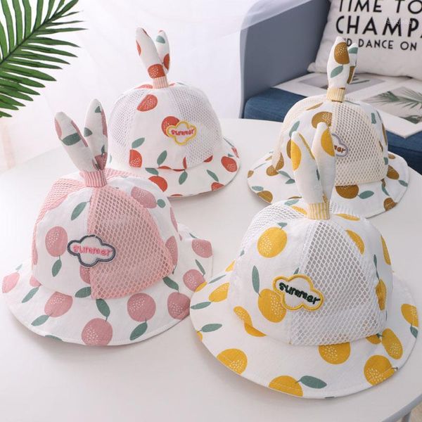 cute dot rubbit ears baby hat lovely printted baby girl boy hat fisherman breathable children kids cap infant sun1, Yellow
cute dot rubbit ears baby hat lovely printted baby girl boy hat fisherman breathable children kids cap infant sun1, Yellow