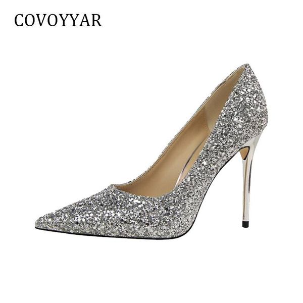 dress shoes covoyyar 2021 sequin women high heels spring elegant pointed toe lady pumps stiletto wedding party whh27, Black
dress shoes covoyyar 2021 sequin women high heels spring elegant pointed toe lady pumps stiletto wedding party whh27, Black