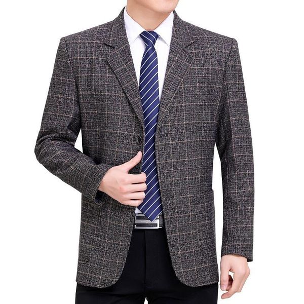 suits, cultivate morality business suit men's single west checked suit jacket in the spring and autumn middle age, Gray
suits, cultivate morality business suit men's single west checked suit jacket in the spring and autumn middle age, Gray