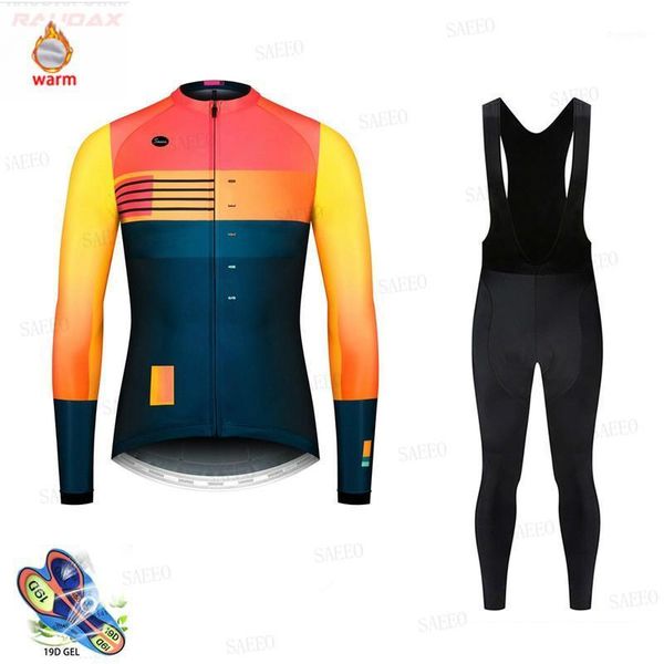 gobikful team winter thermal fleece cycling clothes men long sleeve jersey suit outdoor riding bike mtb clothing bib pants set1, Black;blue
gobikful team winter thermal fleece cycling clothes men long sleeve jersey suit outdoor riding bike mtb clothing bib pants set1, Black;blue