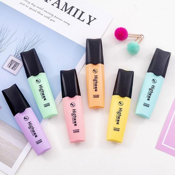 student account large-capacity graffiti highlighter macaron color highlighter color marker office stationery marker pen1, Black;red
student account large-capacity graffiti highlighter macaron color highlighter color marker office stationery marker pen1, Black;red