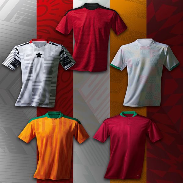 2020 2021 season morocco cote d'ivoire ghana egypt senegal soccer jersey home and away high-quality man sweatshirt, Black;yellow
2020 2021 season morocco cote d'ivoire ghana egypt senegal soccer jersey home and away high-quality man sweatshirt, Black;yellow