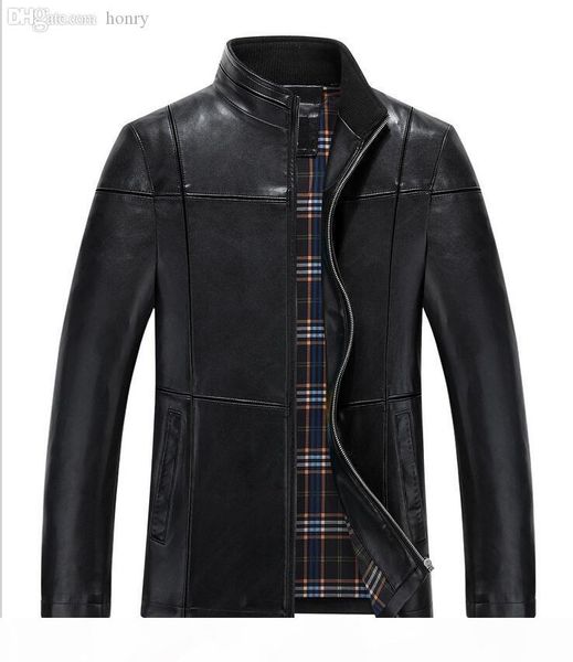 fall-men large size leather coat autumn men business casual genuine leather jacket coat men motorcycle leather jackets, Black
fall-men large size leather coat autumn men business casual genuine leather jacket coat men motorcycle leather jackets, Black