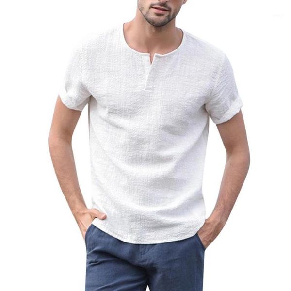 summer men's baggy cotton linen solid color short sleeve button v-neck retro shirts harajuku pullover blouse for male 20201, White;black
summer men's baggy cotton linen solid color short sleeve button v-neck retro shirts harajuku pullover blouse for male 20201, White;black