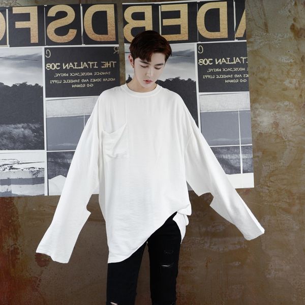 2021 men with big personality dimensions long sleeve t-shirt of japanese hip hop streetwear hiphop clothes loose black white t-shirts m5ei, White;black
2021 men with big personality dimensions long sleeve t-shirt of japanese hip hop streetwear hiphop clothes loose black white t-shirts m5ei, White;black