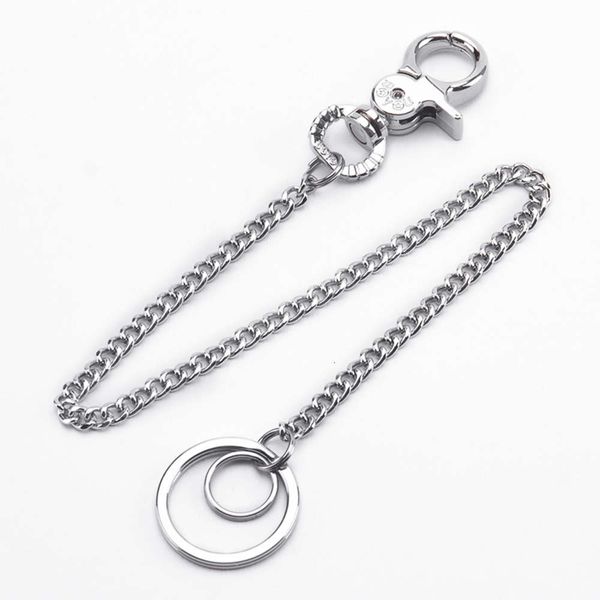 boyou long men's waist key ring bag creative car safety anti loss chain, Silver
boyou long men's waist key ring bag creative car safety anti loss chain, Silver