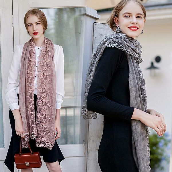 scarves the spring and autumn 2021 han edition of lace cotton linen scarf female 1701 style woman flavour, Blue;gray
scarves the spring and autumn 2021 han edition of lace cotton linen scarf female 1701 style woman flavour, Blue;gray