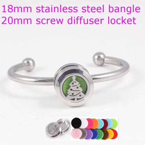 dropshipping stainless steel 20mm christmas tree perfume locket bracelet 18mm essential oil diffuser locket snap button bangle, Golden;silver
dropshipping stainless steel 20mm christmas tree perfume locket bracelet 18mm essential oil diffuser locket snap button bangle, Golden;silver