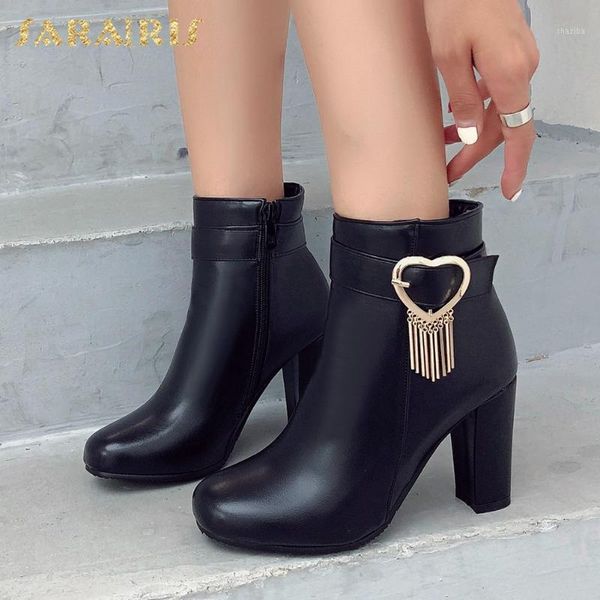 boots sarairis 2021 metal decoration platform office shoes ladies zipper chunky high heels fashion boot women shoes1, Black
boots sarairis 2021 metal decoration platform office shoes ladies zipper chunky high heels fashion boot women shoes1, Black