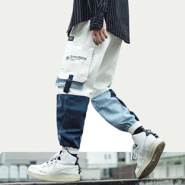 men's pants side buckle pockets cargo harem joggers streetwear mens harajuku hip hop hipster casual sweatpants trousers, Black
men's pants side buckle pockets cargo harem joggers streetwear mens harajuku hip hop hipster casual sweatpants trousers, Black