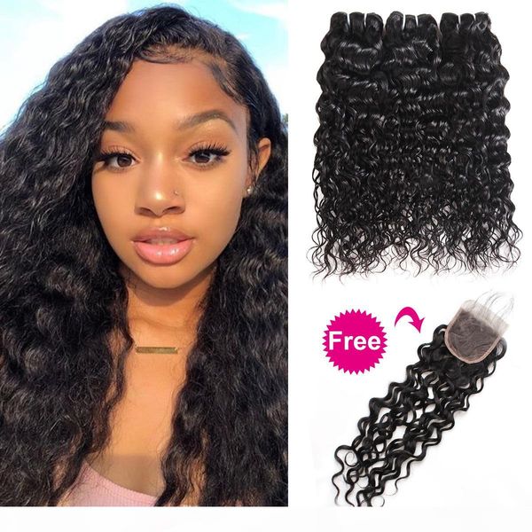 indian human hair bundles with closure buy 3bundles get a closure deep loose wave yaki brazilian straight deep kinky curly water wave, Black
indian human hair bundles with closure buy 3bundles get a closure deep loose wave yaki brazilian straight deep kinky curly water wave, Black