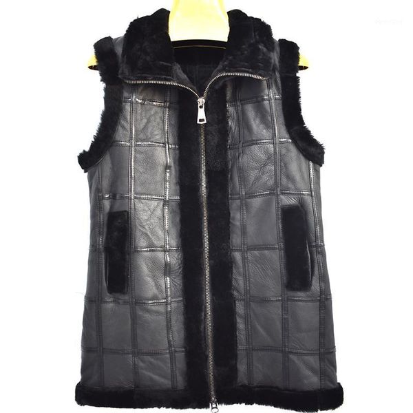 women of 2018new natural sheepskin fur vest autumn and winter warm shoulder casual fur1, Black
women of 2018new natural sheepskin fur vest autumn and winter warm shoulder casual fur1, Black