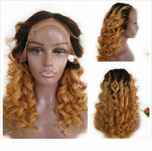 loose curls honey blonde ombre indian remy lace front wigs for black women colored 1b 27 loose wave glueless human hair wig with baby hair, Black;brown
loose curls honey blonde ombre indian remy lace front wigs for black women colored 1b 27 loose wave glueless human hair wig with baby hair, Black;brown