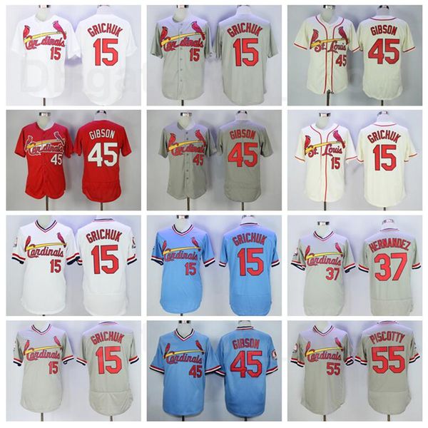 vintage 1982 1985 retror baseball 15 randal grichuk jersey 37 keith hernandez 45 bob gibson 55 piscotty stitched blue white beige grey red, Blue;black
vintage 1982 1985 retror baseball 15 randal grichuk jersey 37 keith hernandez 45 bob gibson 55 piscotty stitched blue white beige grey red, Blue;black