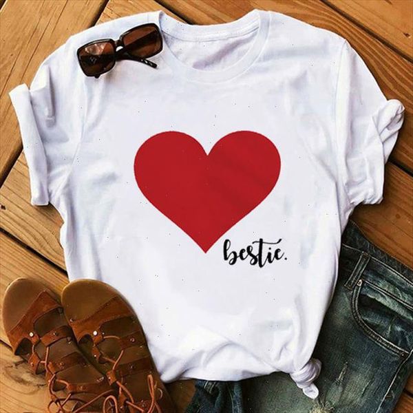 women summer new simple o neck slim tees casual t shirt fashion women tshirt heart print female t shirt femme, White
women summer new simple o neck slim tees casual t shirt fashion women tshirt heart print female t shirt femme, White