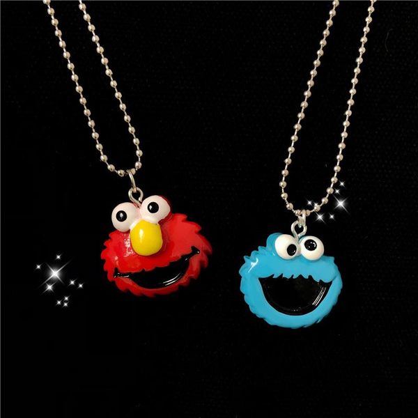 jewelry cartoon red and blue sesame street couple necklace funny children jewelry, Red;brown
jewelry cartoon red and blue sesame street couple necklace funny children jewelry, Red;brown