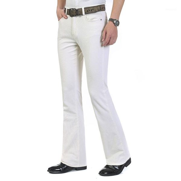 2020 men spring autumn boot cut jeans male mid waist casual business denim pants flares trousers large size 27-381, Blue
2020 men spring autumn boot cut jeans male mid waist casual business denim pants flares trousers large size 27-381, Blue