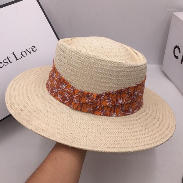 japanese three straw hat vintage fashion wide-brim hats little fresh letters han edition the sunhats1, Blue;gray
japanese three straw hat vintage fashion wide-brim hats little fresh letters han edition the sunhats1, Blue;gray