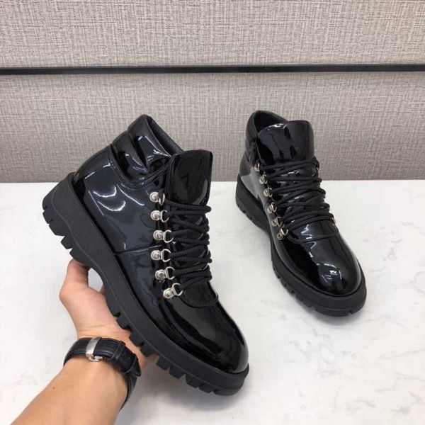 shoes women autumn and winter genuine leather ankle women boots round toe metal decor platform boots zapatos de mujer, Black
shoes women autumn and winter genuine leather ankle women boots round toe metal decor platform boots zapatos de mujer, Black