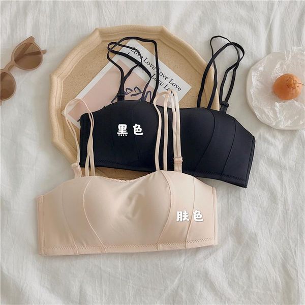 bras 2021 nian summer double purpose underwear no steel ring small bust gathering bra tube strap deconstructable wrap-around, Red;black
bras 2021 nian summer double purpose underwear no steel ring small bust gathering bra tube strap deconstructable wrap-around, Red;black